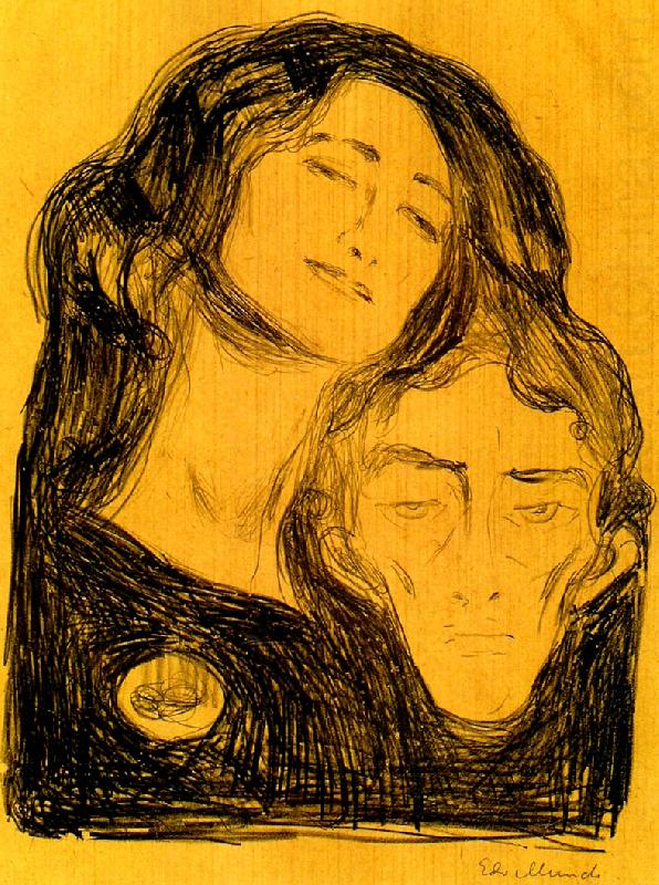 Edvard Munch salome china oil painting image